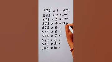 Write the Table of 573 in 17 second only..#maths #mathshack #mathstricks ‎@study_care0 