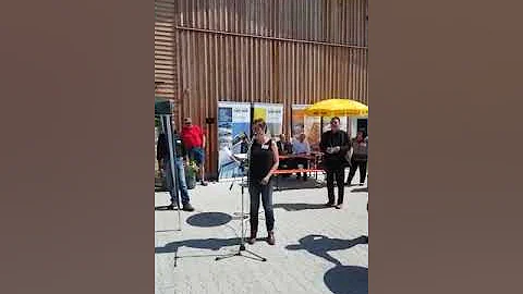 Rede Andrea Specht an der offiziellen Erffnung der...