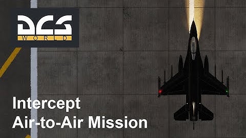 DCS World - F-16C Viper - Interceptor - BVR (Beyond Visual Range) Air-to-Air Mission