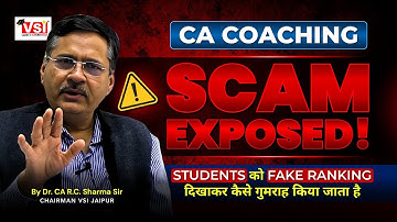 CA Coaching SCAM Exposed! 😱| Kaise Jhooti Ranks Dikha kar Students Ko Gumraah Kiya Jata Hai 🚨