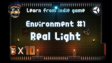 Unity 2D教程:从独立游戏学习开发10: 2D灯光效果（法线贴图