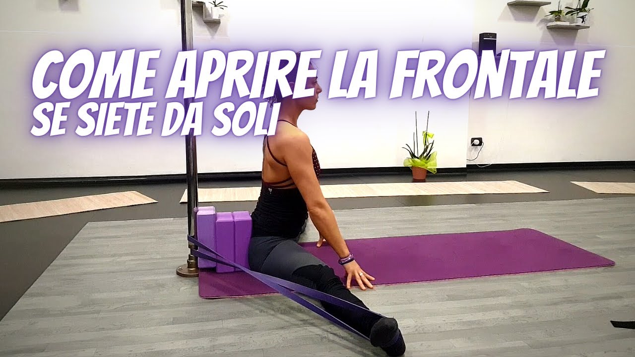 Spaccata Frontale Pole Dance - Vediao Un Esercizio Per Allenarla Se Sei Da Solo