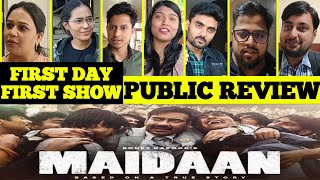 Maidaan Movie First Day First Show Public Review Reaction And Talk | Ajay Devgan,Priyamani,Gajraj
