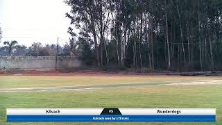 KAvach vs Wunderdogs live cricket match | 08-Mar-26 12:59 PM 30 live - HCG PRESENTS SUPER SIX EDITIO screenshot 2