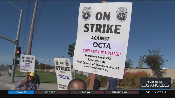 Tens of thousands scrambling to find rides after bus maintenance workers go on strike