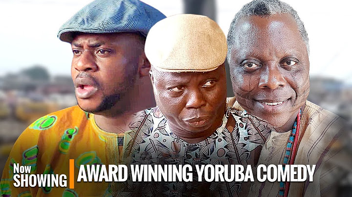 AWARD WINNING YORUBA COMEDY | Latest Yoruba Movies 2024 New Release | Odunlade Adekola