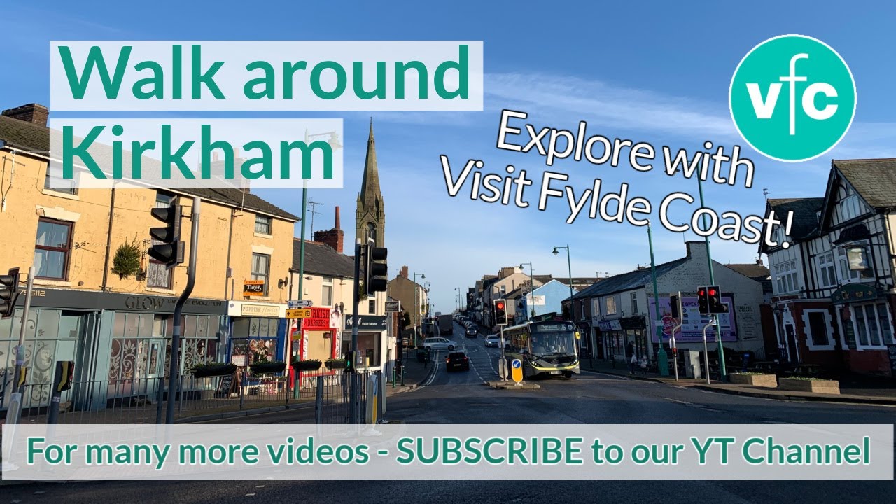 Walk Around the Town of Kirkham on the Fylde Coast YouTube