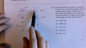 Momentum and Collisions Review - Final Exam