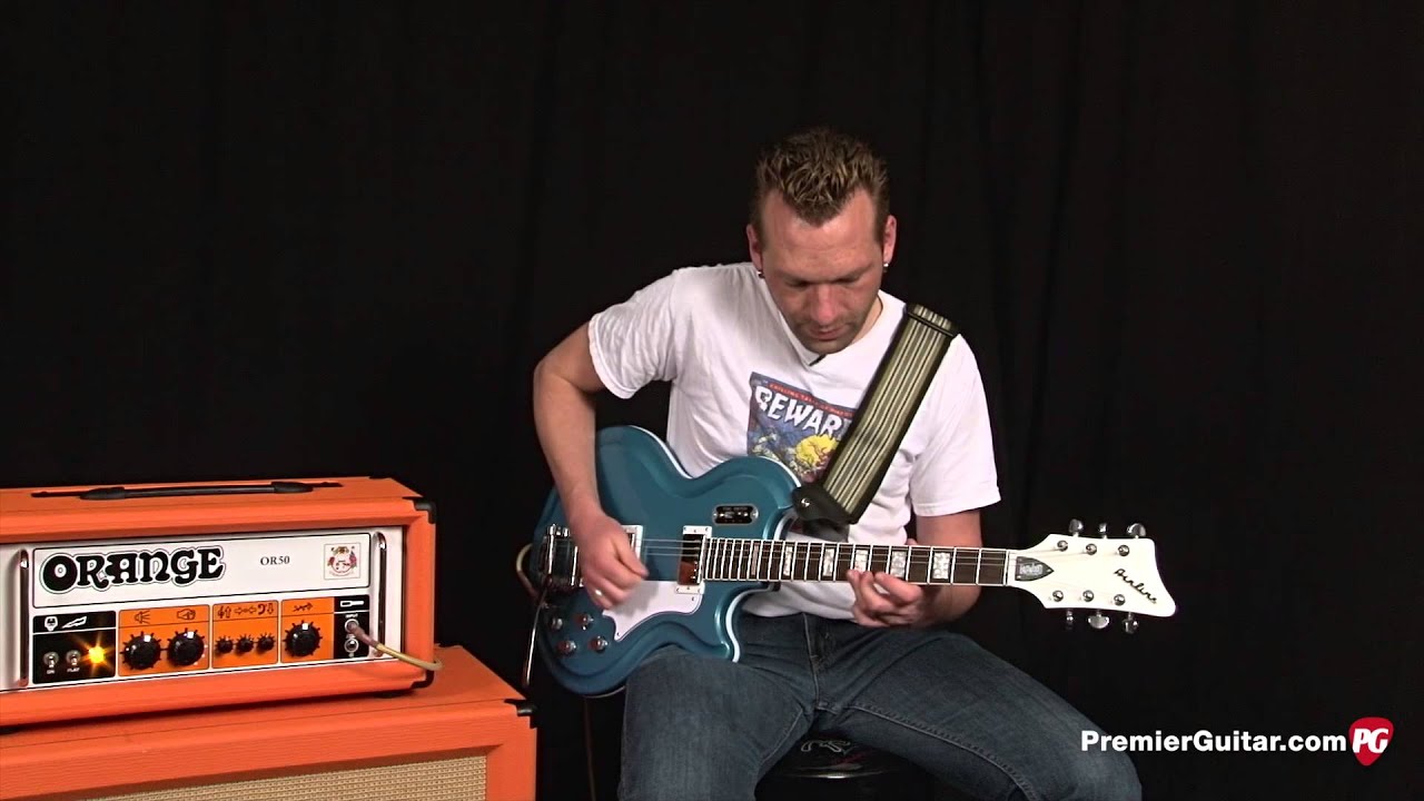 Review Demo - Eastwood Guitars Airline '59 Coronado - YouTube