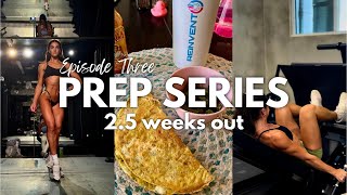 PREP SERIES EP. 3 | posing with an ifbb pro, quads with adam, and prep vlog!!