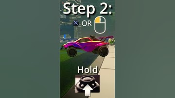 How to PROPERLY Wavedash in 49 seconds. ✅ || Rocket League Tutorial #rocketleague #shorts