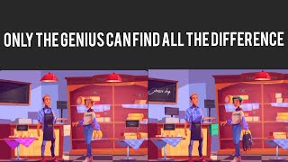 Spot The Difference : ONLY GENIUS CAN FIND ALL THE DIFFERENCES [ Find The Difference #12]