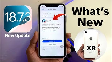 iOS 18.7.3 New Update for Old iPhone XR - What’s New iOS 18.7.3 - IOS 18.7.3 Features