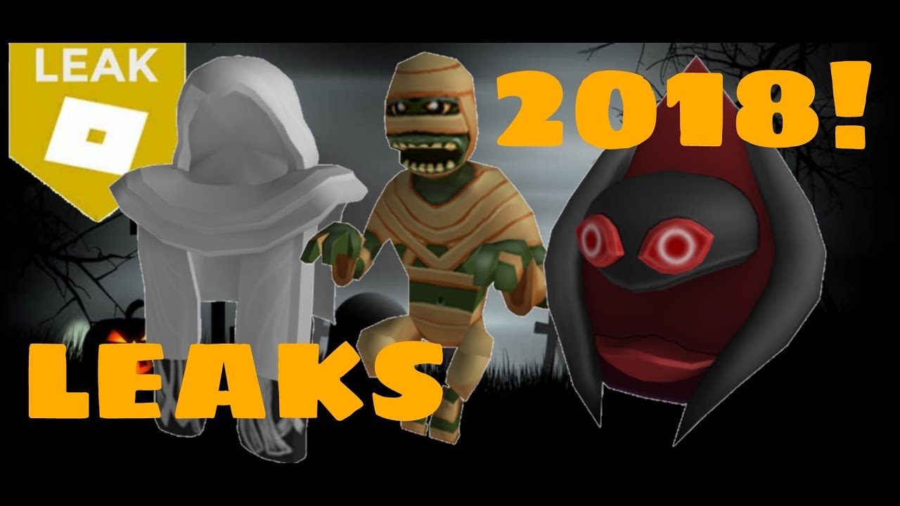 Leaks 2018 Bloxtober Event Items Halloween Event Roblox Youtube - upcoming events on roblox 2018