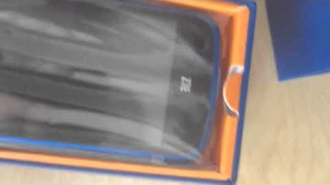 Firefox OS ZTE open unboxing