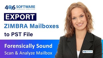 How to Convert Zimbra to PST File Format of Outlook | Zimbra to PST Exporter