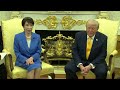 Trump says 'who knows better about surprise than Japan?' during meeting with PM