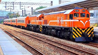 台鐵7802次”偽-雙大車柴莒”貨物列車楠梓站通過-2025\/10\/21