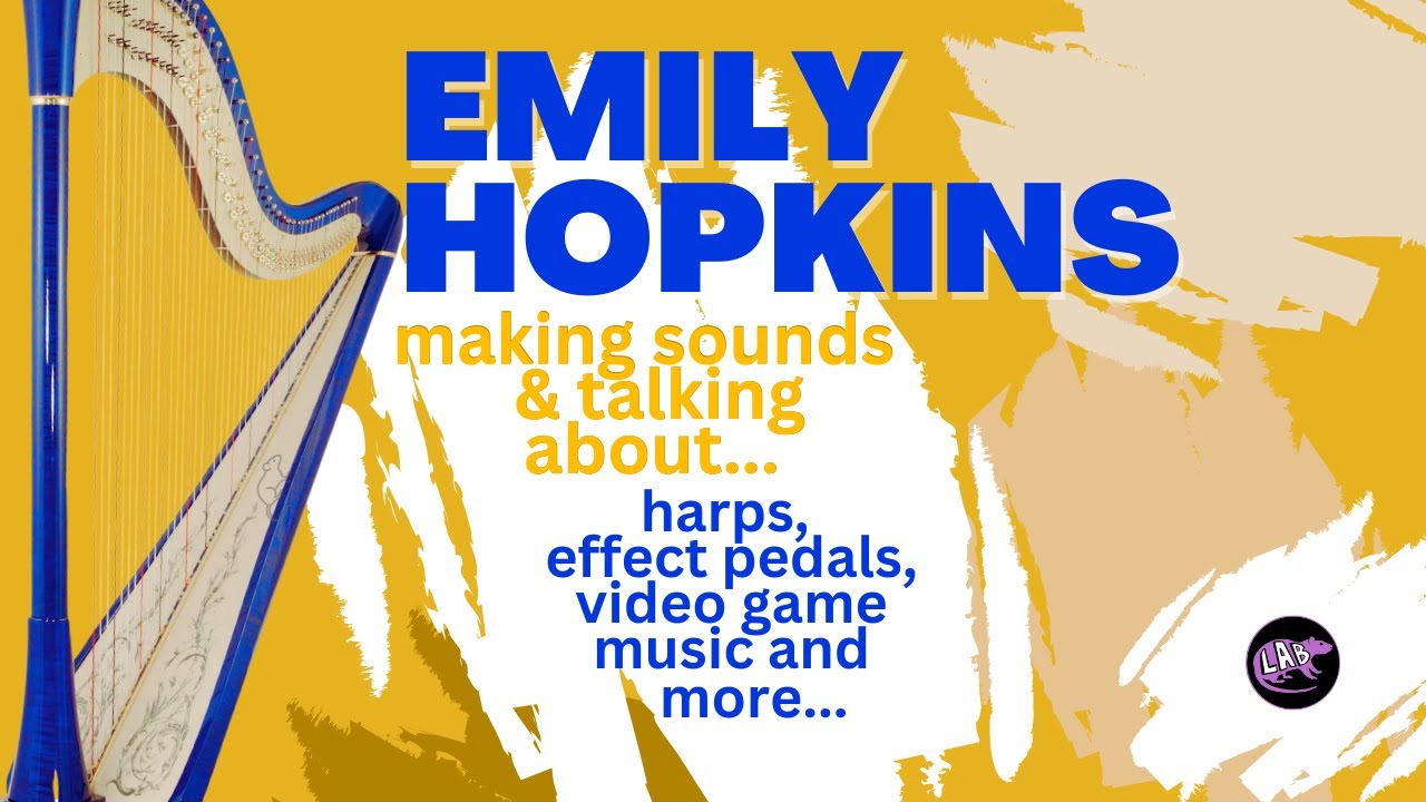 Talking Harp Emily Hopkins - Making Sounds and Talking About Harps and More... - YouTube