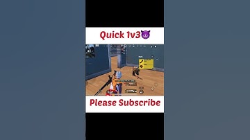 Quick 1v3😈 #shorts #bgmi #jonathangaming #bgmifunny #foxtengaming #pubgmobile #trolling #iphone12