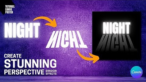 Create Stunning Perspective Shadow Effects in Canva | Canva Tutorial for Beginners