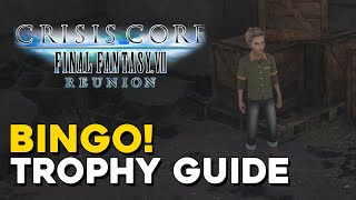 Crisis Core Final Fantasy 7 Reunion Bingo! Trophy Guide screenshot 5