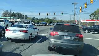 Driving around Salisbury NC