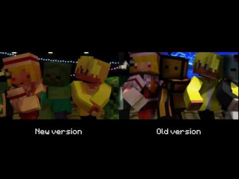 【MMD】新旧Crazy∞nighTの比較動画