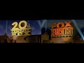 20th Century Fox & Fox Searchlight Pictures Logo Comparison