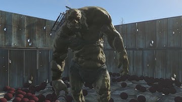 One Behemoth Fights Over 500 Deathclaws in Fallout 4 - IGN Plays Live