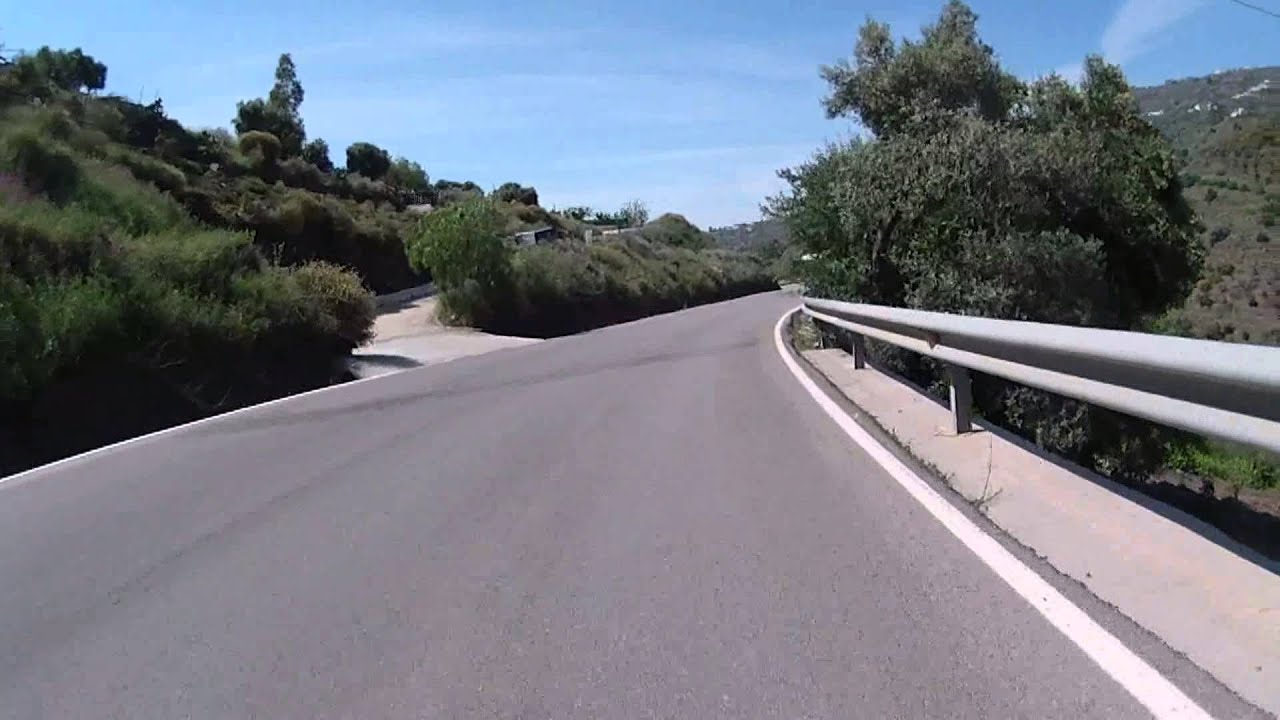 Bajada de Competa a Torrox Parte 2 - YouTube