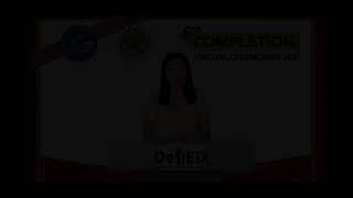 MNVHS 6th COMPLETION RITES 1ST VIRTUAL CEREMONY July 21, 2021