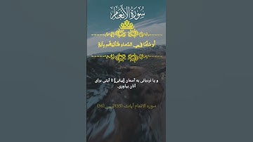 سوره انعام آیت 35 الی 36 #quran #islamicsurah #قرآن #quranismylife #quransurah