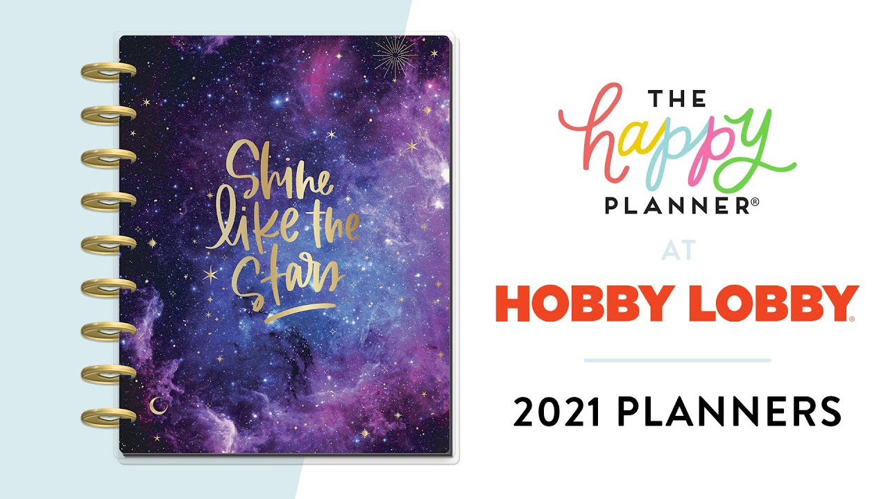 2021 Happy Planner® REVEAL! // Hobby Lobby YouTube