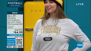 WEAR by Erin Andrews NFL 2piece Knit Top and Pant Lounge...