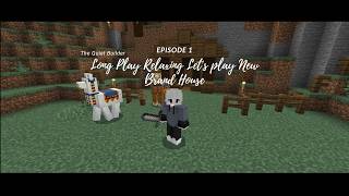 Long-play Minecraft Relax: Building My First Home (New Series) PE | No Talking Eps 01