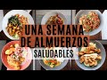 UNA SEMANA DE ALMUERZOS SALUDABLES | Michela Perleche