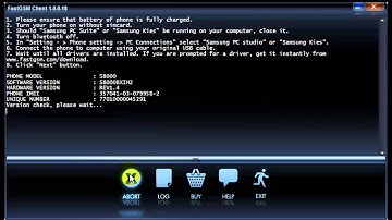 Remove SIM password on Samsung S8000 Jet & S8003