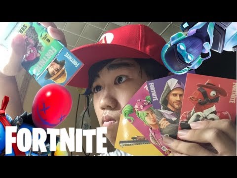 ASMR Fortniteのトレーディングカードを見つけた！音フェチ 開封動画 フォートナイト