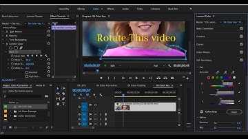 how to rotate video in adobe premiere pro