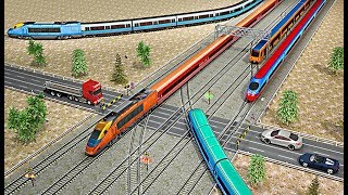 Indian Train City Pro Driving 2 - Train Game - Level 1 screenshot 1