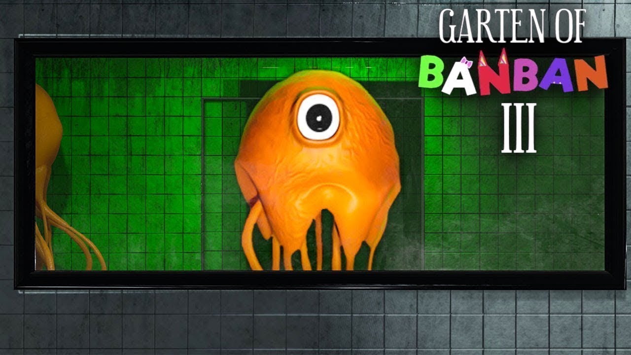 Игра бан бан 3. Бан бан монстр. Garden of ban ban 3. Garten of ban ban game. Гарден оф бан бан персонажи.