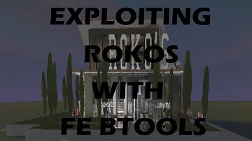 Exploiting With FE Btools ROBLOX