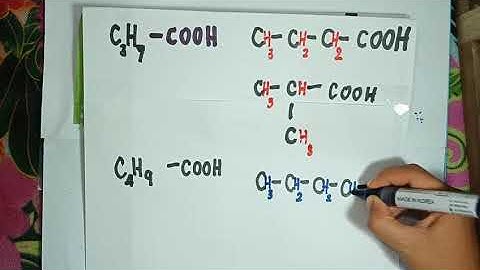 เคมีอินทรีย์ Part6 ไอโซเมอร์ของคาร์บอกซิลิกและอีเทอร์