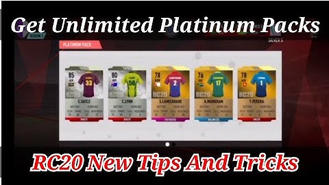 how to hack Rc20 by Vmos New trick || get platinum packs unlimited