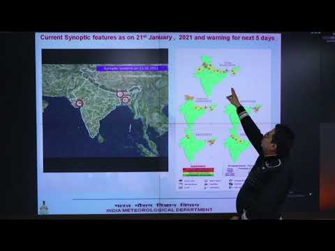 Weekly Weather Review for last one week and Weather Outlook for next two weeks (Hindi)