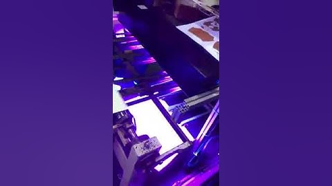 Water transfer decals screen printing with led Uv dryer