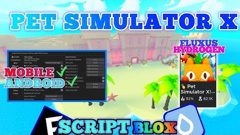 PET SIMULATOR X Script Mobile UPDATE 19 AUTO FARM | AUTO MISSION | CONVERT | DAYCARE