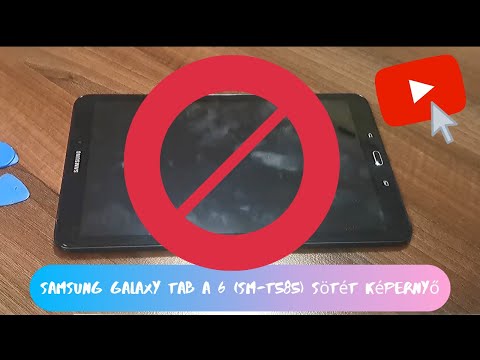 Nem jön be kép a Samsung Galaxy Tab A 6 SM-T585-ön? Így kalapáld helyre!