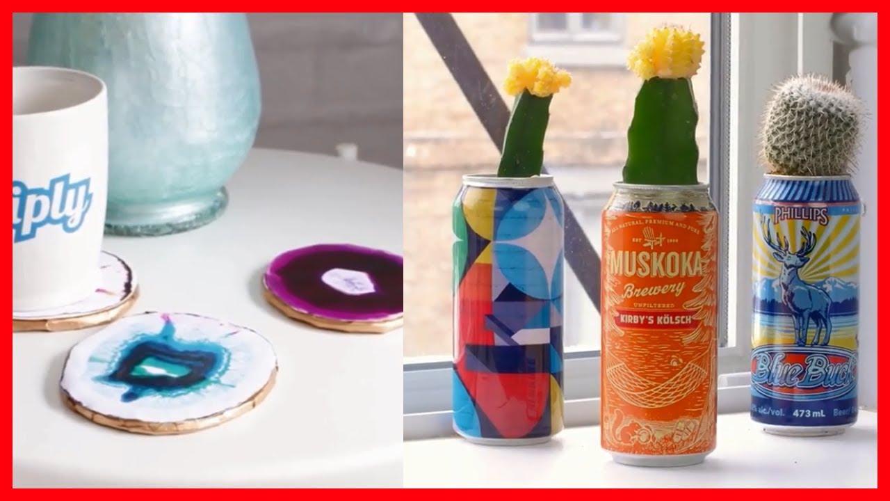 11 DIY Home Decorating Projects To Try in 2018! - Home Garden - YouTube